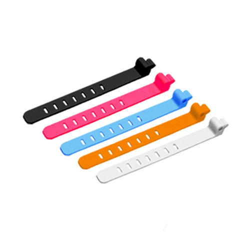 Universalband-Datenkabelbinder-Spulen, Kopfhörerkabel, Silikon-Kabelbinder M3330625 