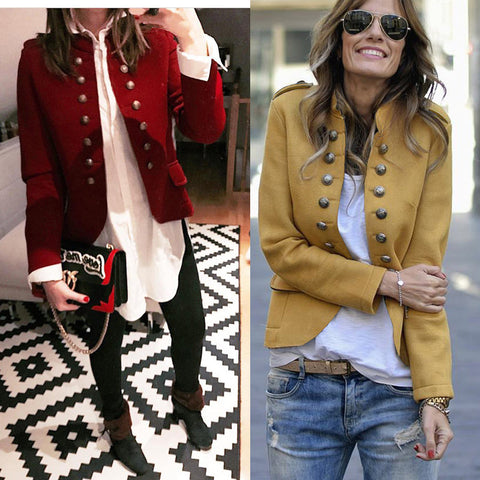 Autumn and winter new woolen blazer m300412