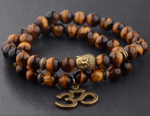 108 powder crystal bracelets, necklace lotus pendant bracelet Buddha bead necklace m3331299