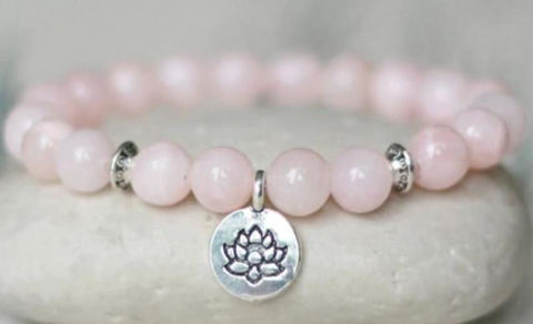 108 powder crystal bracelets, necklace lotus pendant bracelet Buddha bead necklace m3331299