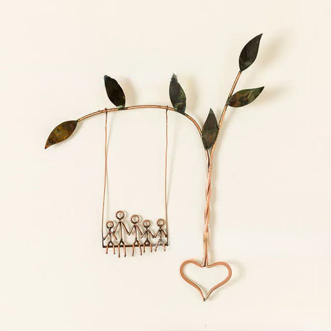 Balançoire d'amour en métal, cadeau artisanal m33311004