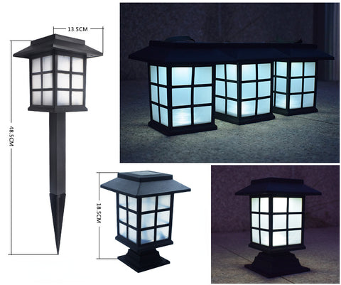 Lampe solaire d'extérieur à LED pour pelouse m3330922