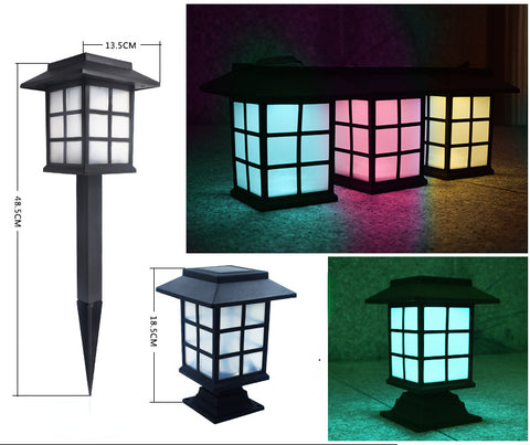 Lampe solaire d'extérieur à LED pour pelouse m3330922