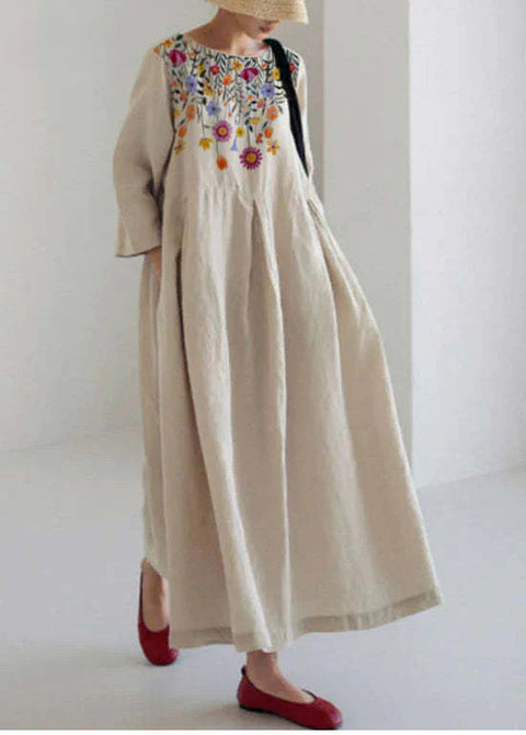 Crew neck sweet women's dress new dress m301069