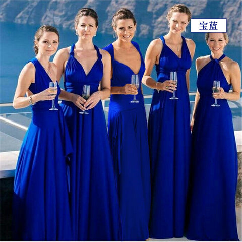 Explosive multi-wearing method multi-rope cross backless sexy bandage dress long dress dress m301601