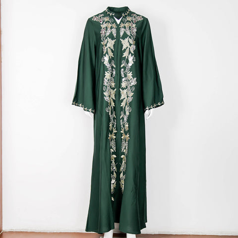Robe de soirée brodée pour femme, Dubaï, M301179 