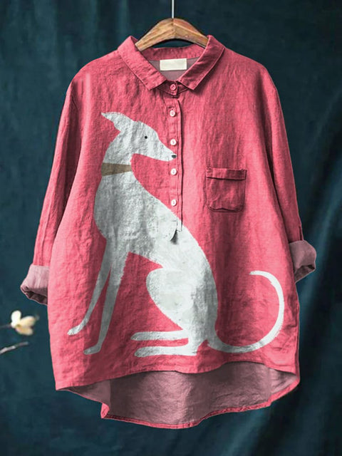 Loose printing crew neck casual large size women's T-shirt m301279