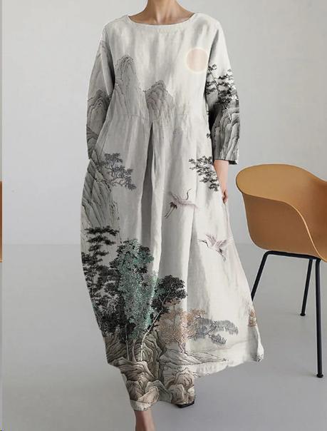 Crew neck sweet women's dress new dress m301069