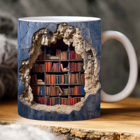 Keramiktasse, 3D-Design, Raumgestaltung, kreative Mehrzweck-Tasse, Ornamente m3330991 