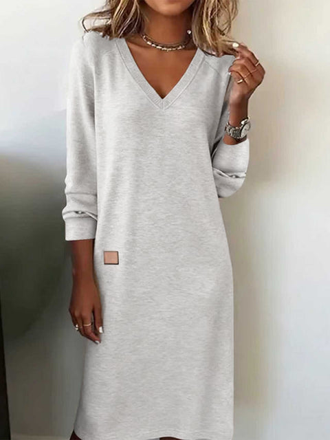 Women's V-neck maxi dress slim hip skirt women's dress m302229
