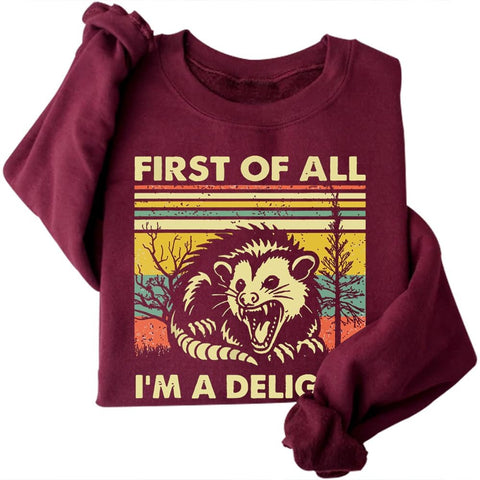 Women's V-neck long sleeve horror red graffiti 3D digital printing m301556