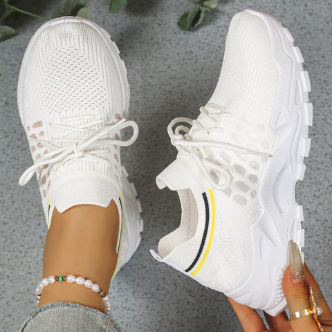 Summer women's shoes versatile fashion breathable sports net single shoes m302808