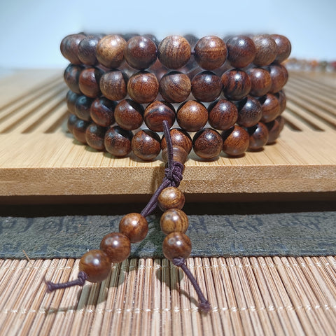 Bracelets Guofeng 108, bracelets en perles de bois de santal, divers chapelets chinois à main m3331293