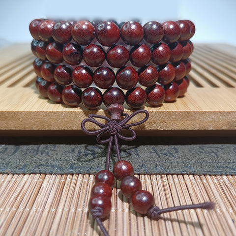 Bracelets Guofeng 108, bracelets en perles de bois de santal, divers chapelets chinois à main m3331293