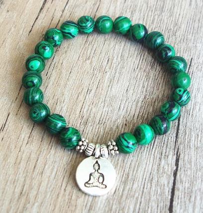 108 powder crystal bracelets, necklace lotus pendant bracelet Buddha bead necklace m3331299