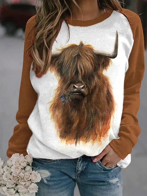 Shoulder long-sleeved women's sweater casual pullover m301750