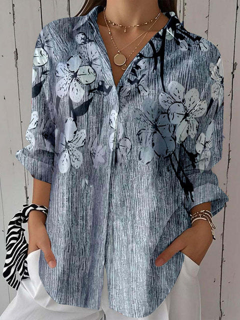 Spring and Autumn Printed Shirt m301705