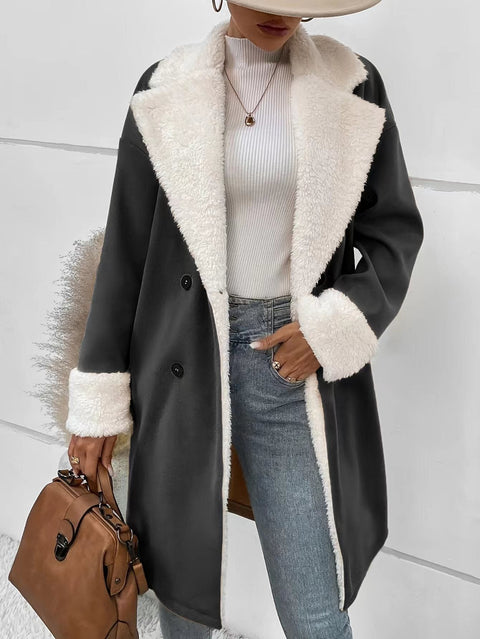 Women's temperament Casual commuter woolen jacket Women's m302108