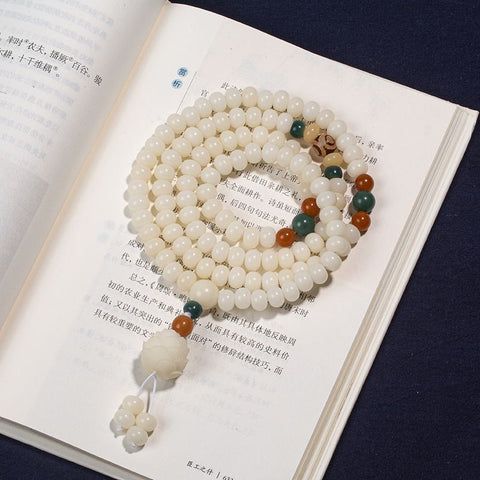 Bracelet Dunhuang Wentian 108 perles de chapelet Bodhi de première classe, trésor national, bracelet de perles de Bouddha m3331307
