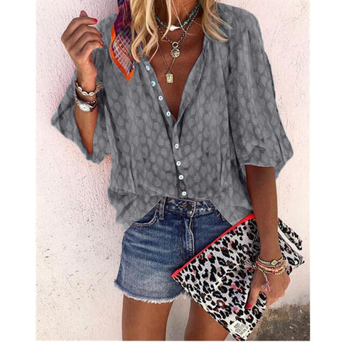 Summer long-sleeved shirt printing pattern printing 3D shirt m302464