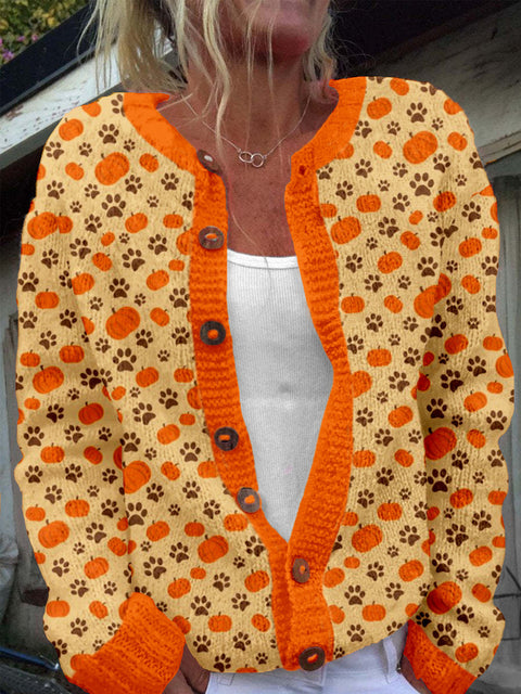 New cardigan knitted jacket women's clothing early spring and autumn source work m301722