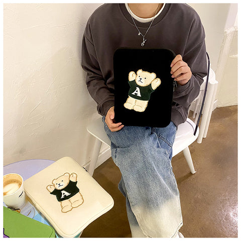 Cute Storage AC Bear iPad Notebook 13-15 Inch Tablet Bag Sleeve Sleeve m3330820
