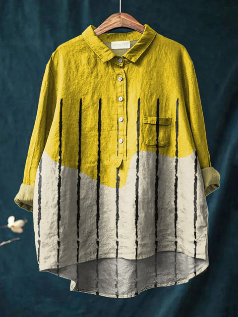 Loose printing crew neck casual large size women's T-shirt m301283