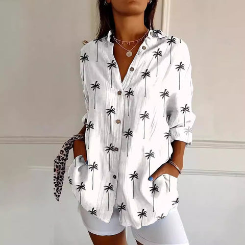 Long Sleeve Print 3D Floral Short Sleeve Pattern m301217