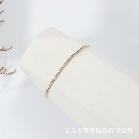 Armband aus hochkarboniertem Diamanten mit vollem Diamanttemperament und strahlendem Silber, super funkelnd, m3331106