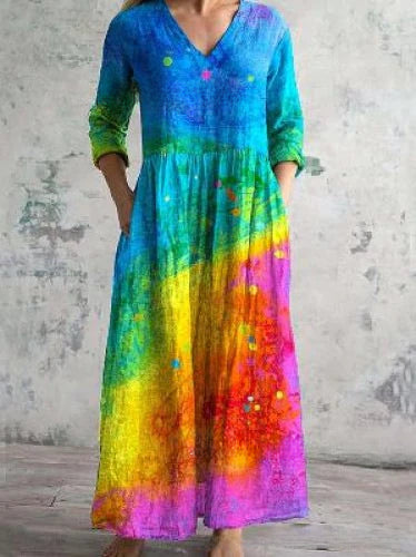 Loose dress women m301073