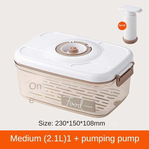 Vacuum crisper electric suction sealing tank m3330849