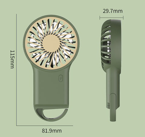 Handlicher, faltbarer Desktop-USB-Ladelüfter m3330717