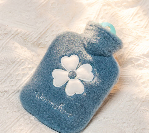 Cartoon plush hot water bag explosion-proof water injection bag m3330670