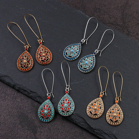 Exotic long tassel earrings m1915010449