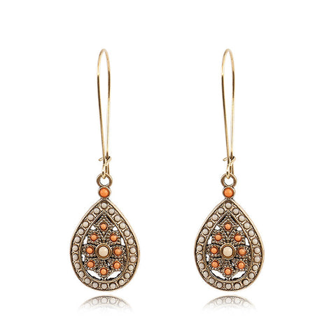 Exotic long tassel earrings m1915010449