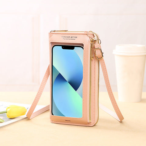 Touchscreen mobile phone bag female cross-body m1915010626