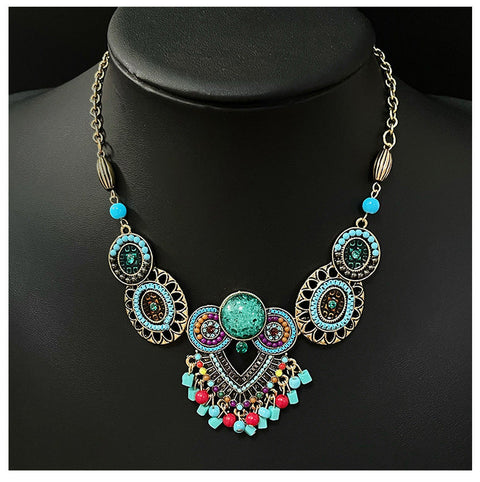 Exotic Bohemian Necklace m1915010648