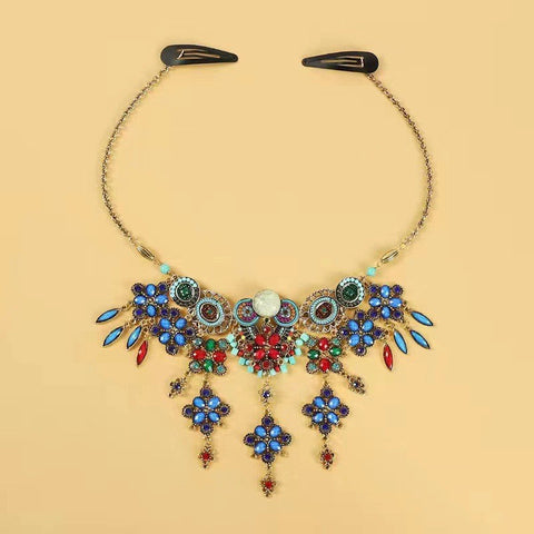 Exotic Bohemian Necklace m1915010648